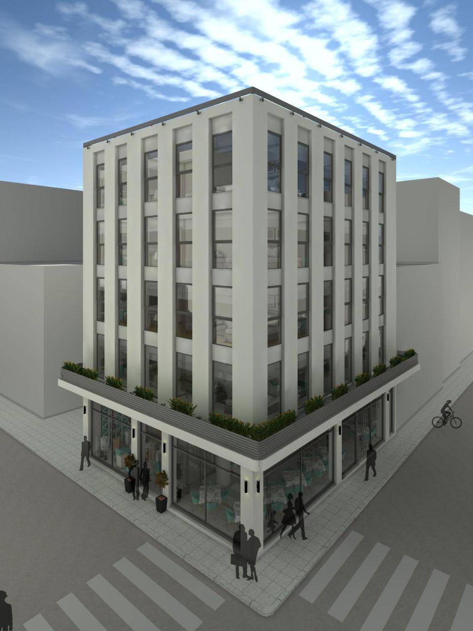 Tins Hotel City - Aten Exteriör bild